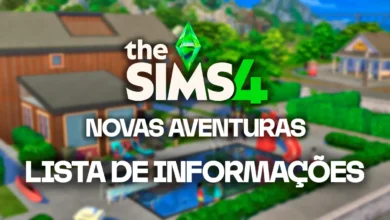 The Sims 4 Novas Aventuras: Mega Lista de Informações