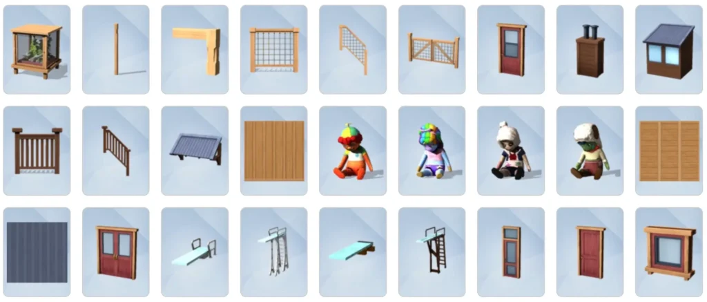 The Sims 4 Novas Aventuras: Todos os Itens do Pacote