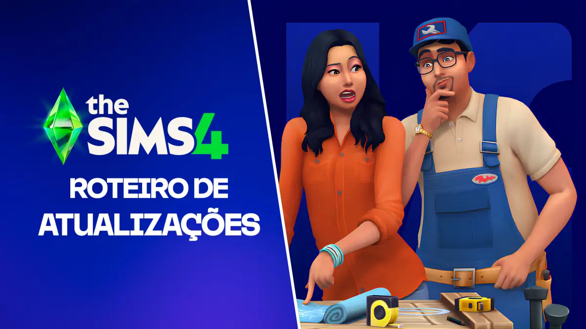 the sims 4 roteiro de atualizacoes
