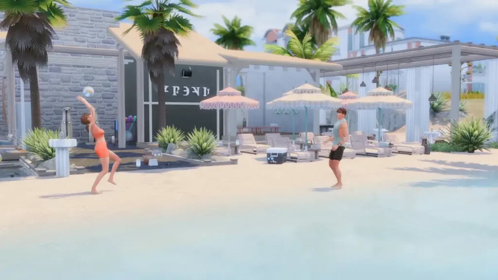 The Sims 4: Mod de Volei / Voleibol