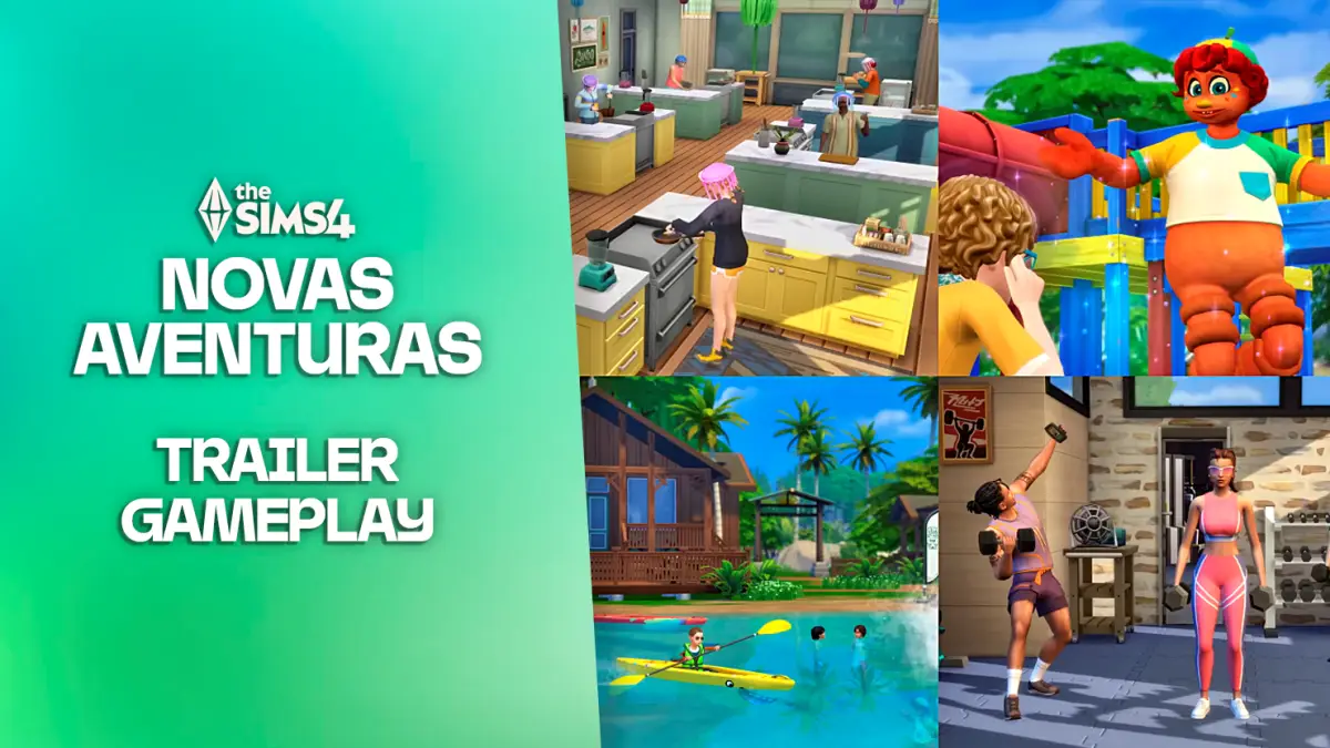 Trailer de Gameplay do The Sims 4 Novas Aventuras