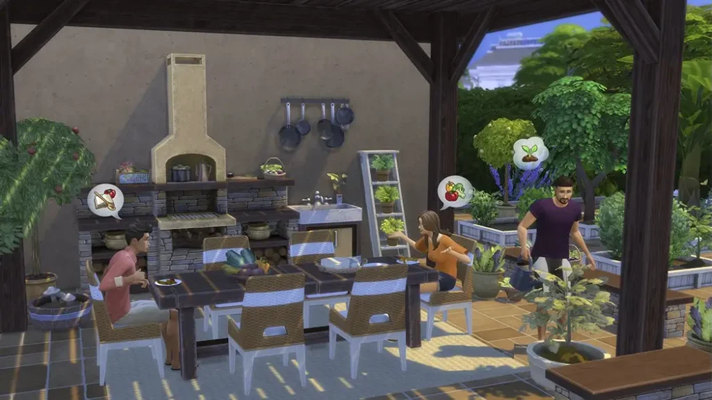 The Sims 4 Da Horta à Mesa