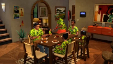 the sims 4 itens da africa ocidental chegam ao jogo