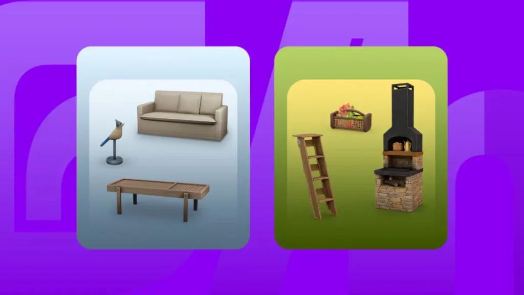 the sims 4 novos kits de criador retiro moderno da horta a mesa