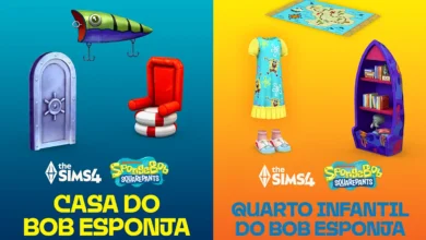 The Sims 4 Anuncia Kits do Bob Esponja