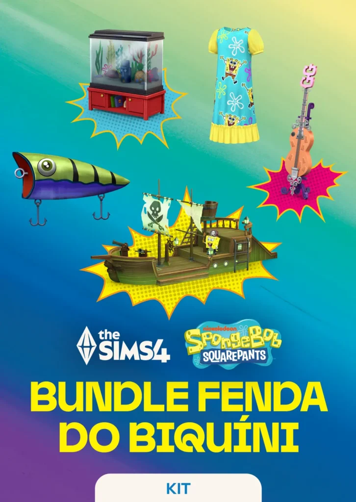 The Sims 4 Anuncia Kits do Bob Esponja