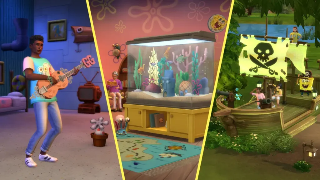 the sims 4 bundle casa do bob esponja quarto infantil do bob esponja imagens 1