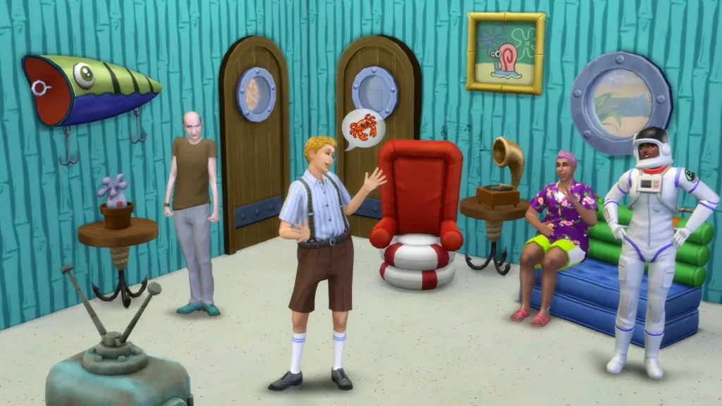 the sims 4 bundle casa do bob esponja quarto infantil do bob esponja imagens 2