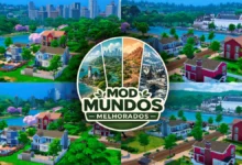 The Sims 4: Mod Mundos Melhorados (Matte Replacements)