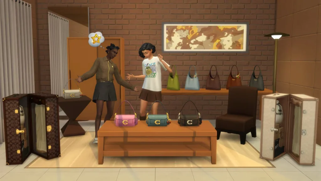 The Sims 4 Anuncia Colaboração a Coach