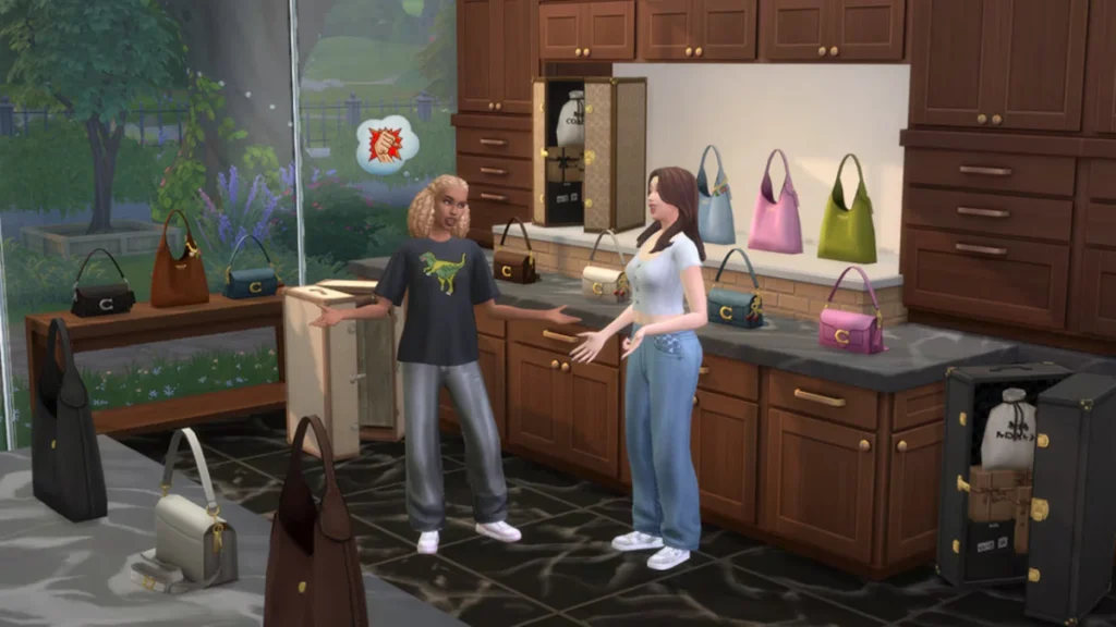 The Sims 4 Anuncia Colaboração a Coach