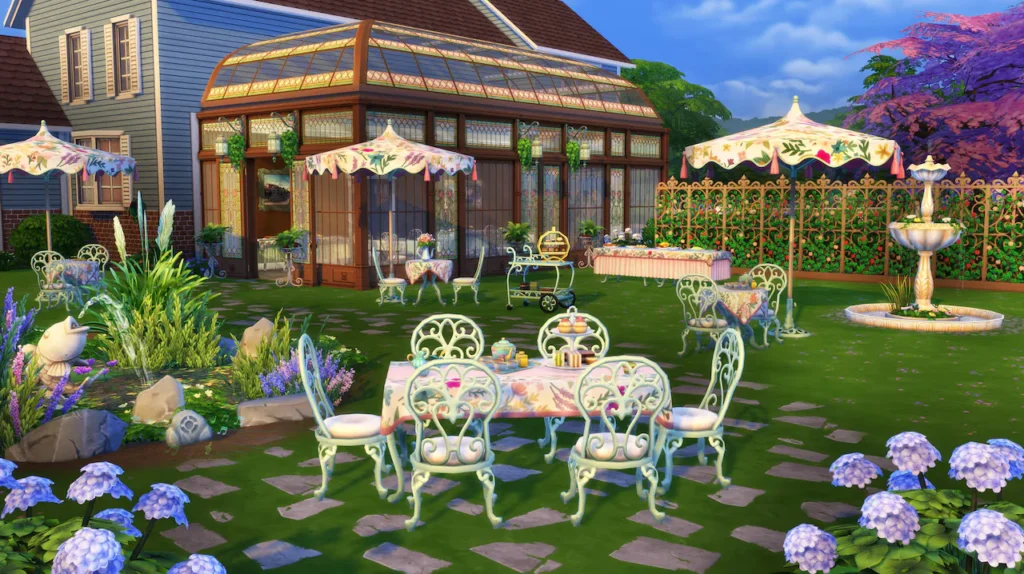 The Sims™ 4 Kit Hora do Chá no Solário