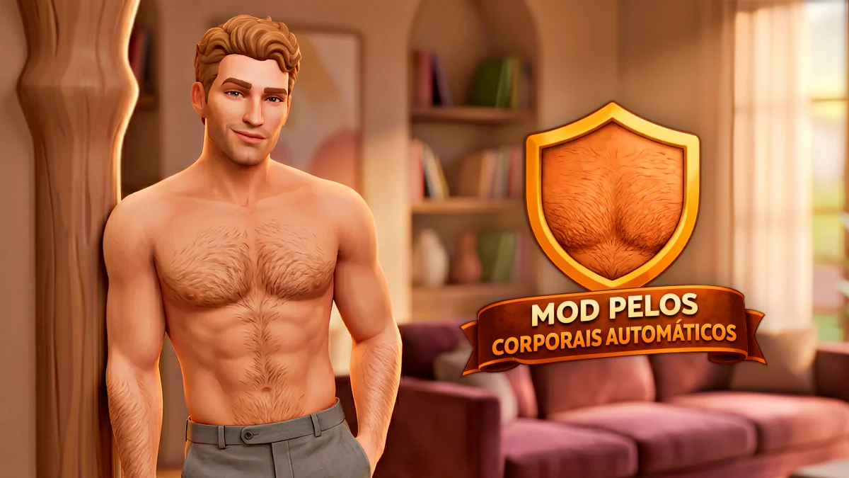 The Sims 4: Mod Pelos Corporais Automático