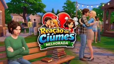 The Sims 4: Mod Reação de Ciúmes Melhorada