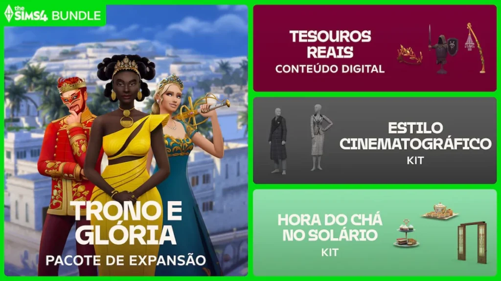the sims 4 trono e gloria bundle 15
