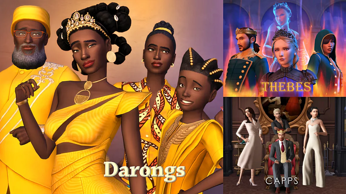 The Sims 4 Trono e Glória: Conheça as Dinastias de Ondarion