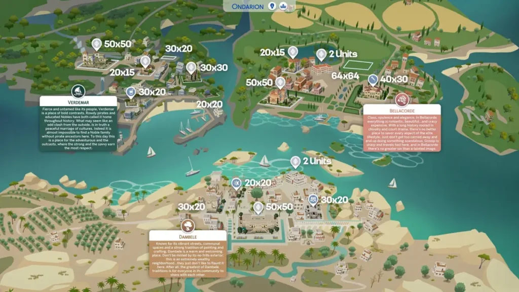 Mapa de Ondarion é Revelado