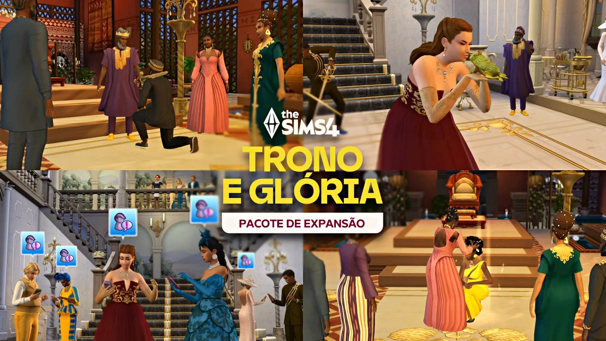 The Sims 4 Trono e Glória: Trailer de Anúncio