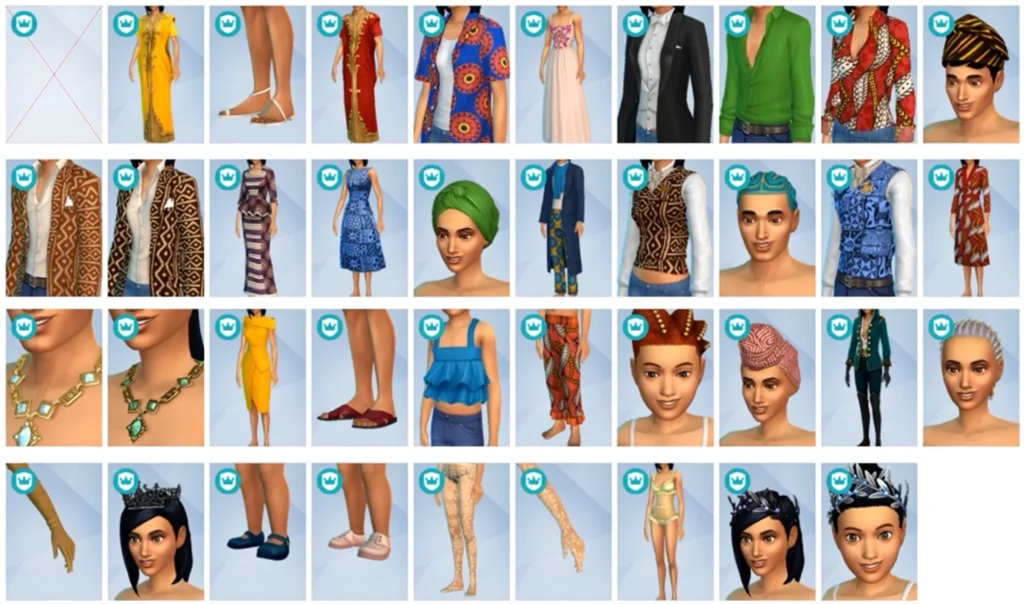 Todos os Itens do The Sims 4 Trono e Glória: Prévia Completa