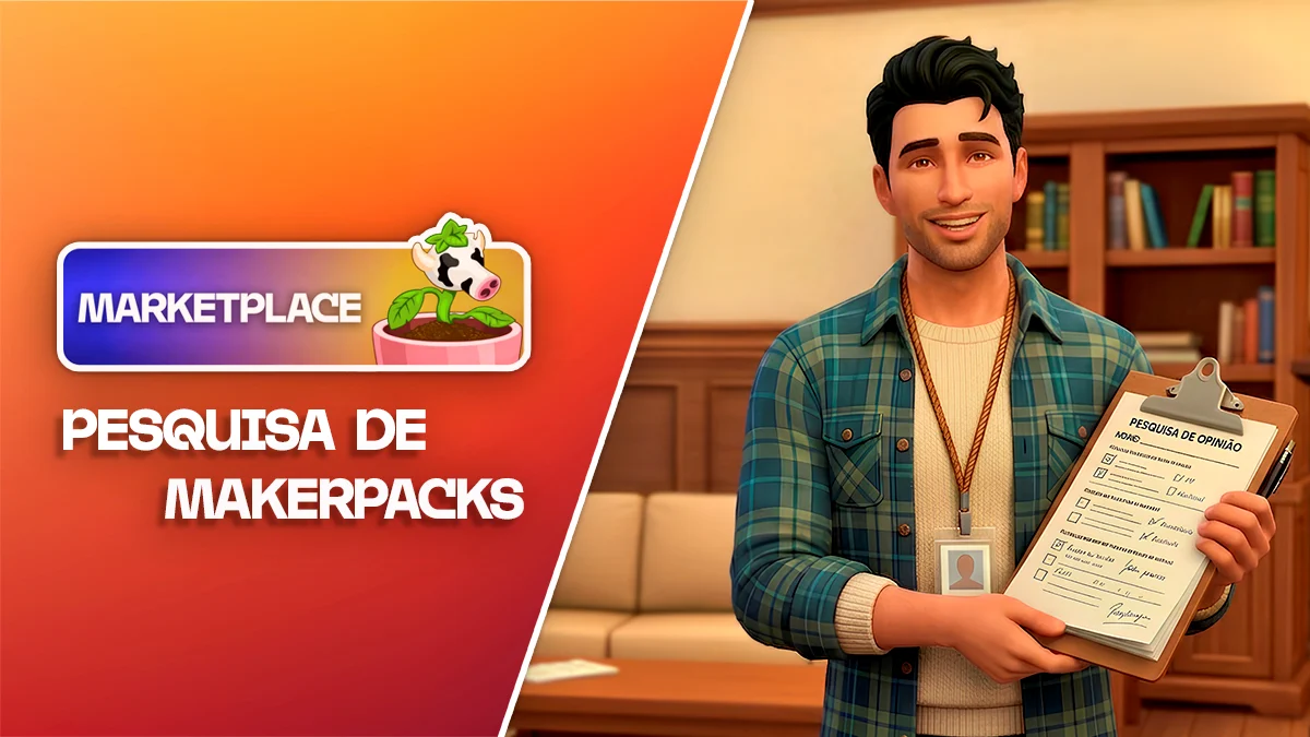 pesquisa sobre makerpacks do the sims 4