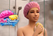 The Sims 4: Mod Banho Realista