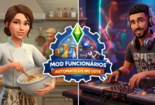 The Sims 4: Mod Funcionários Automáticos no Lote