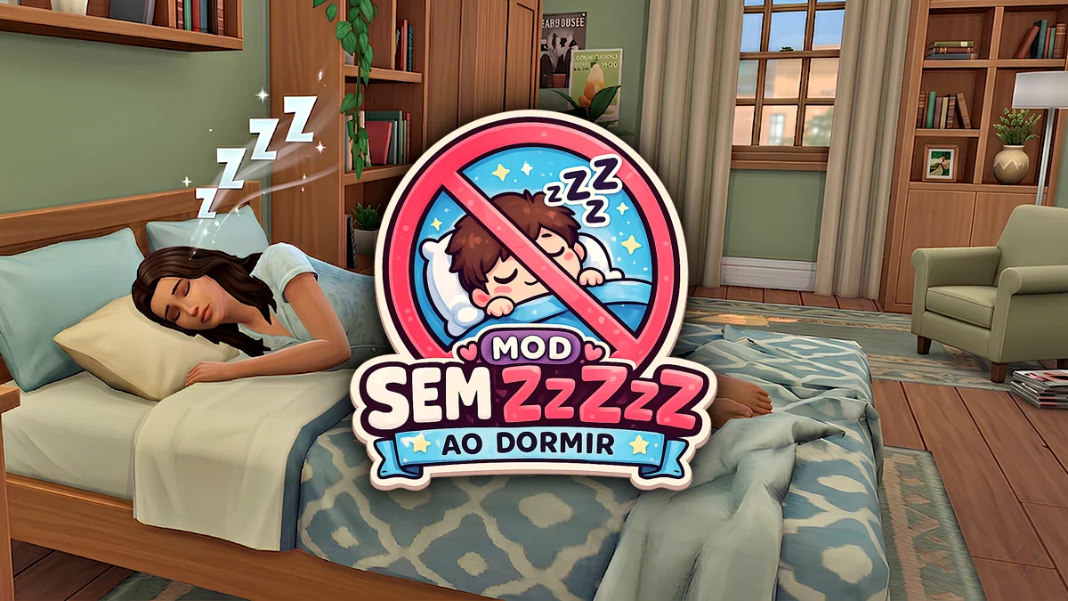 The Sims 4: Mod Sem ZzZzZ ao Dormir