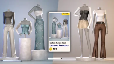 The Sims 4 Urbano Refinado Chega ao Marketplace