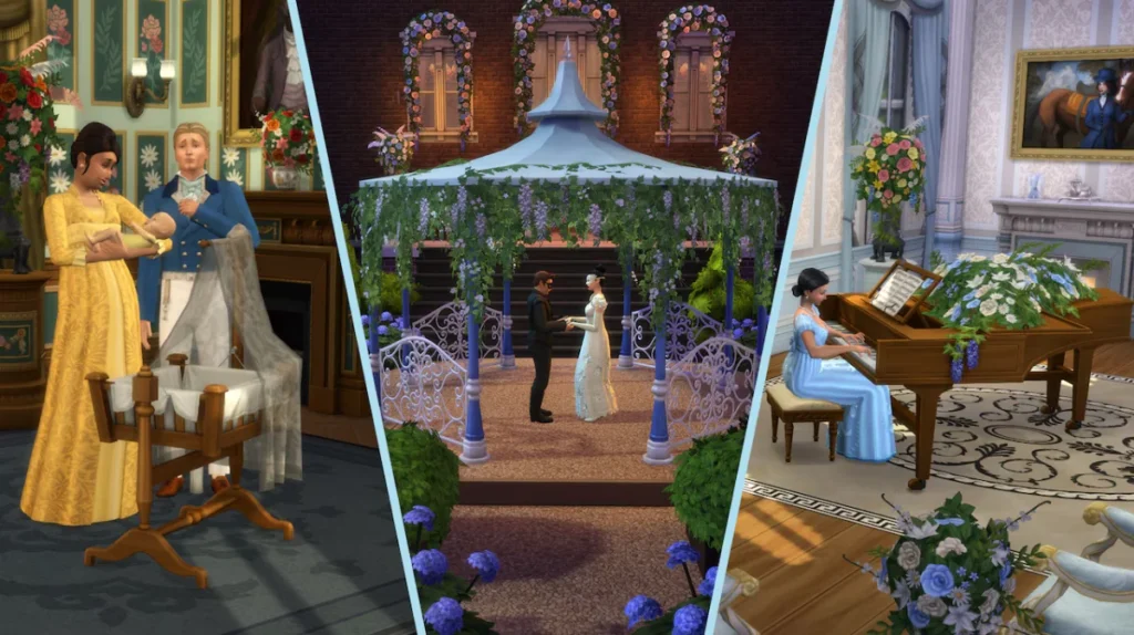 The Sims 4 Anuncia Kits Lady Bridgerton e Novo Evento de Jogo