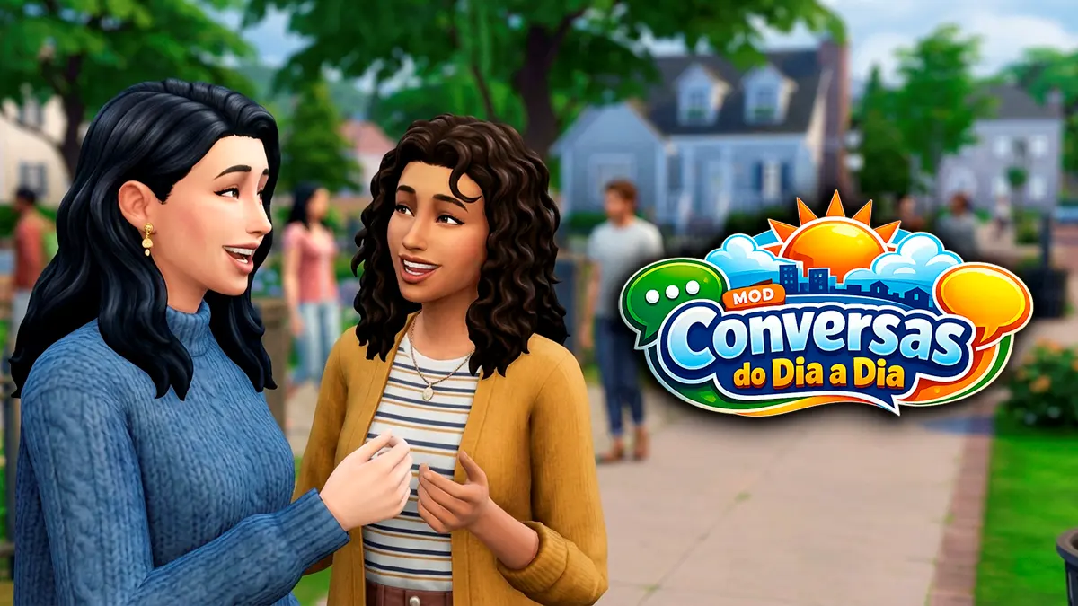 The Sims 4: Mod Conversas do Dia a Dia