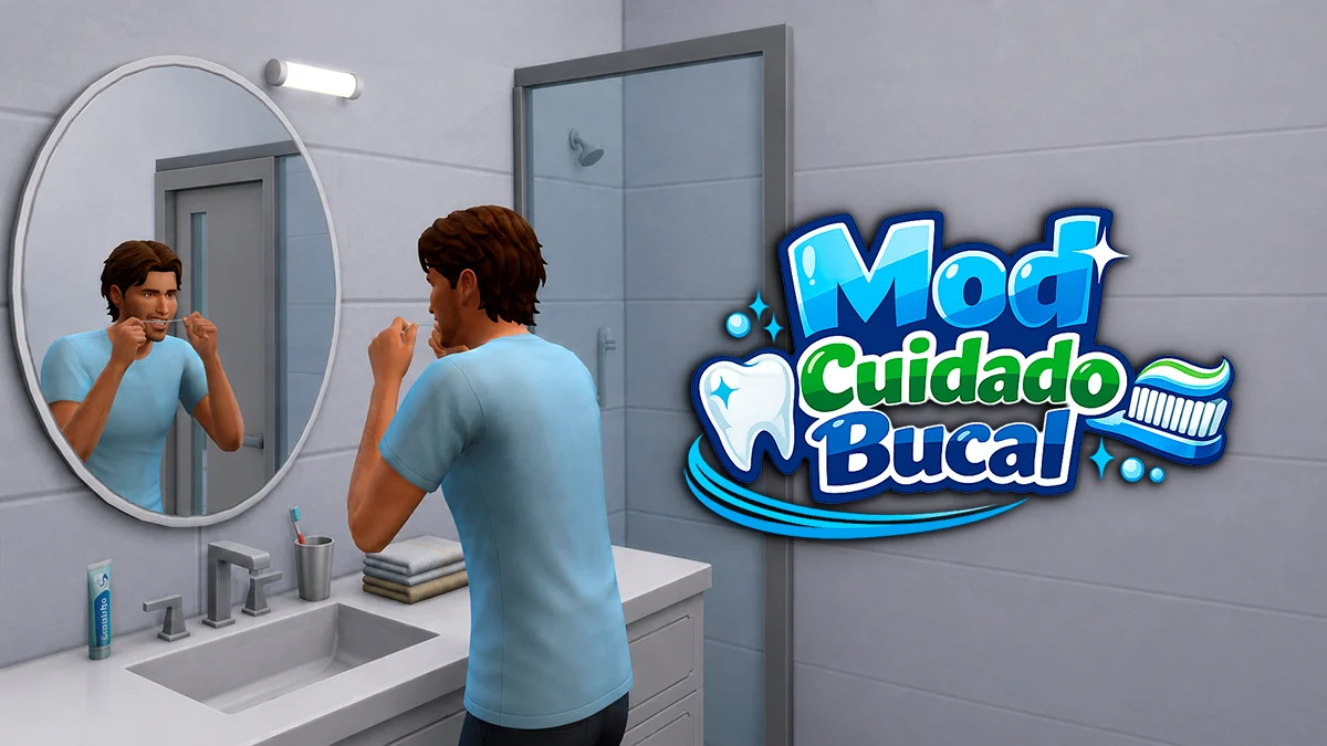 The Sims 4: Mod Cuidado Bucal