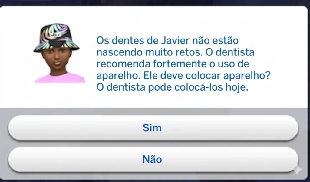 The Sims 4: Mod Cuidado Bucal