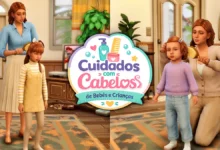 The Sims 4: Mod Cuidados com Cabelos de Bebês e Crianças
