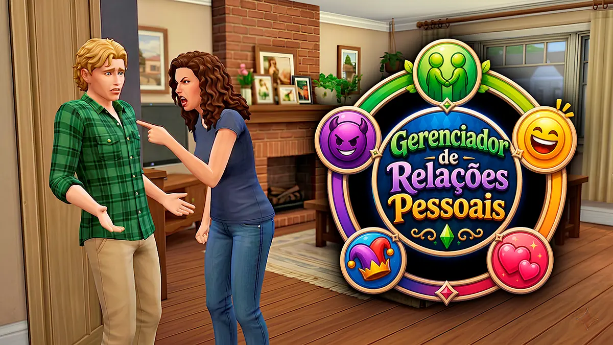 The Sims 4: Mod Gerenciador de Relações Pessoais