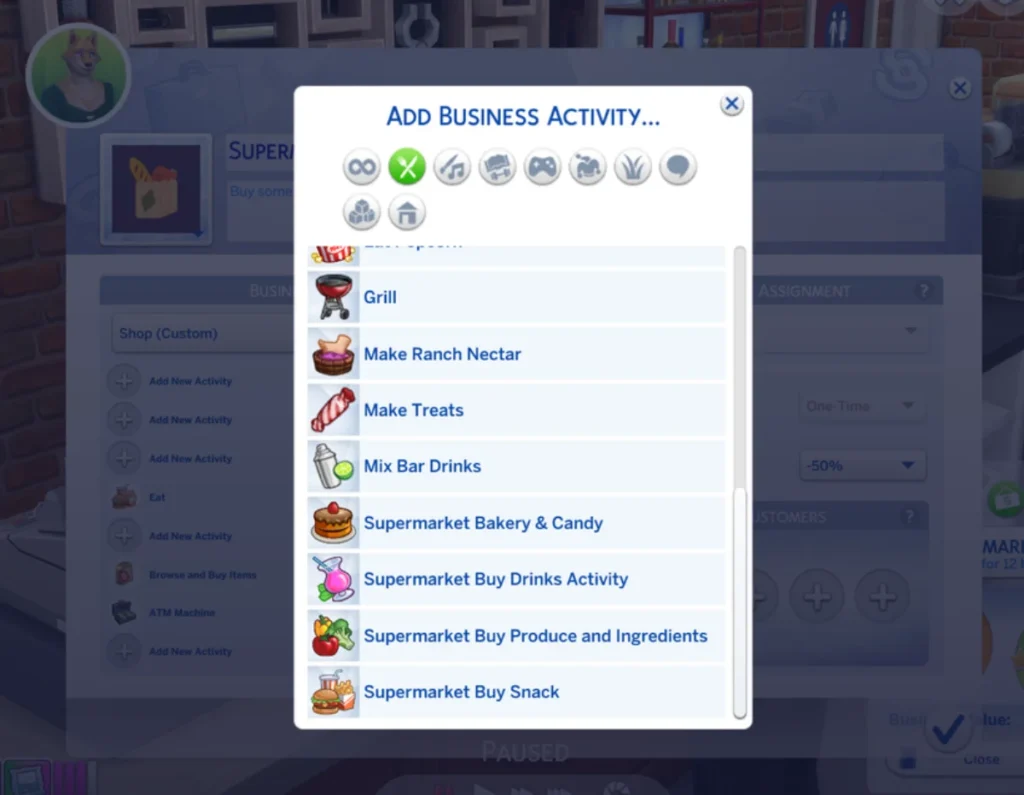 The Sims 4: Mod Supermercado