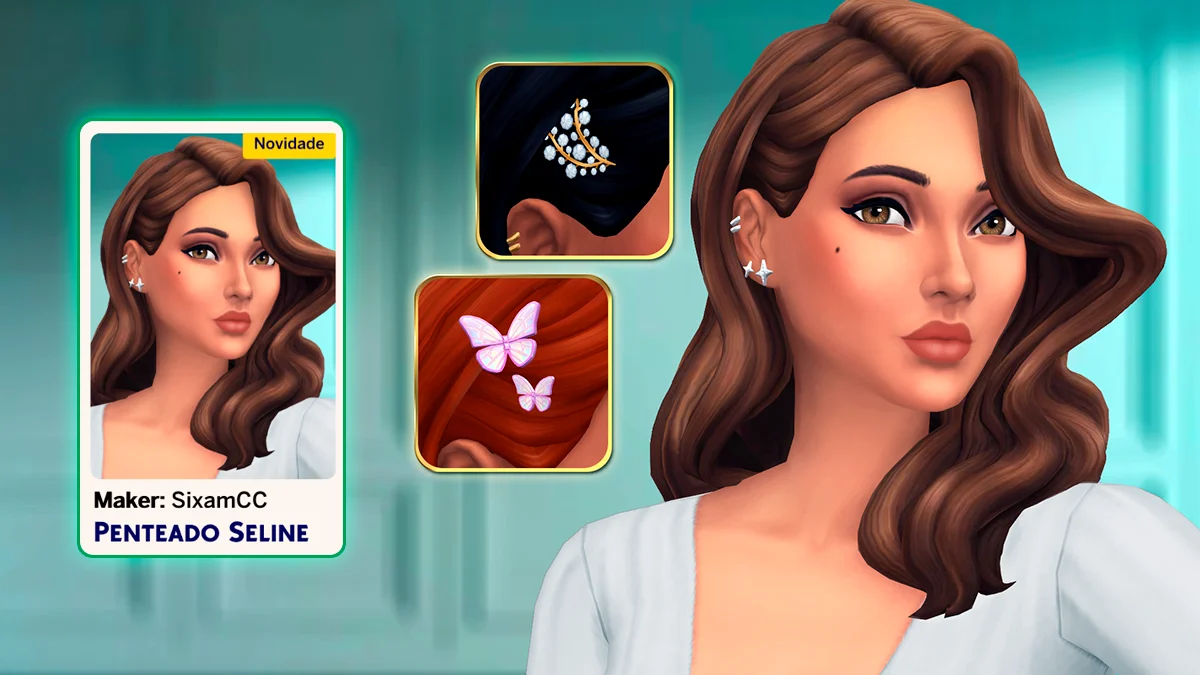 The Sims 4 Penteado Seline Chega ao Marketplace