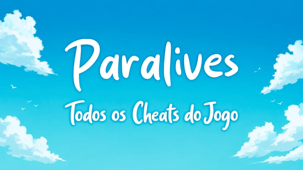 todos os cheats do paralives
